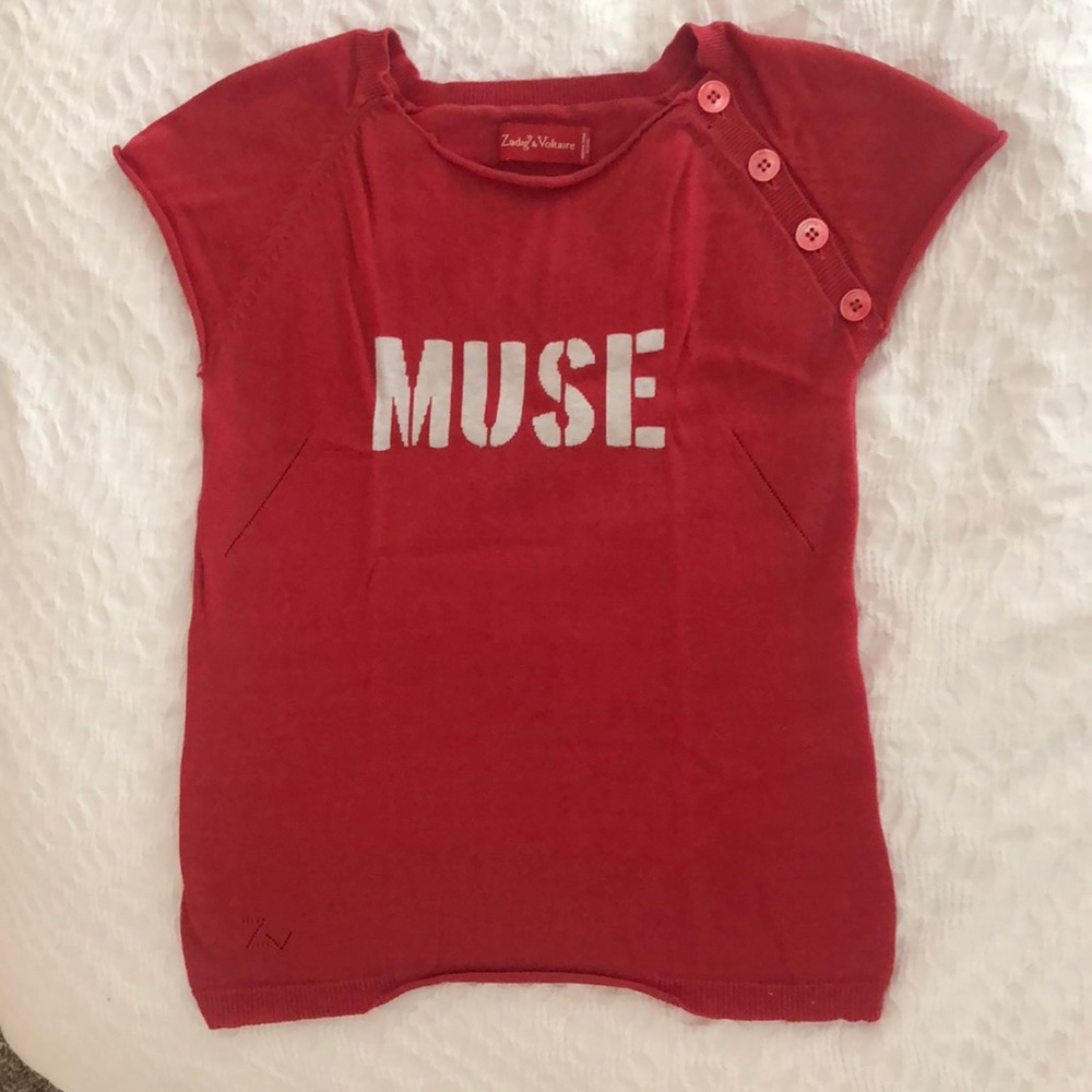 Zadig & Voltaire red top